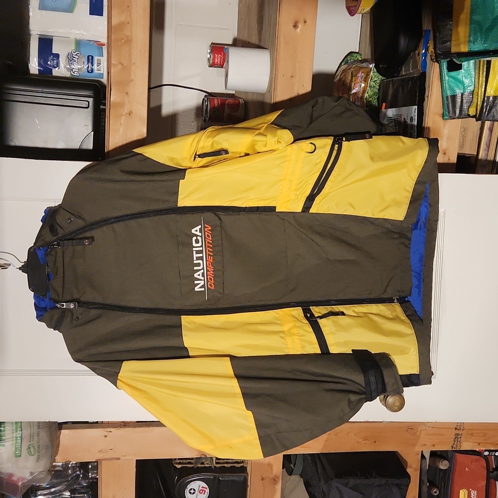 Nautical sailing jacket from the 90s